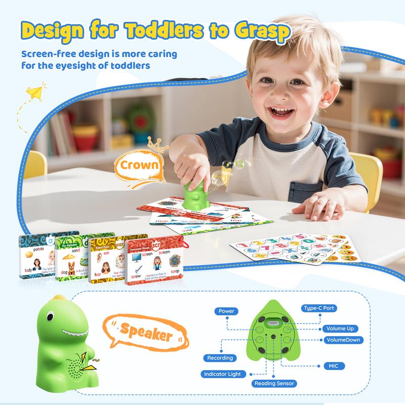 Learnosaur™ Dinosaur Talking Flash Cards